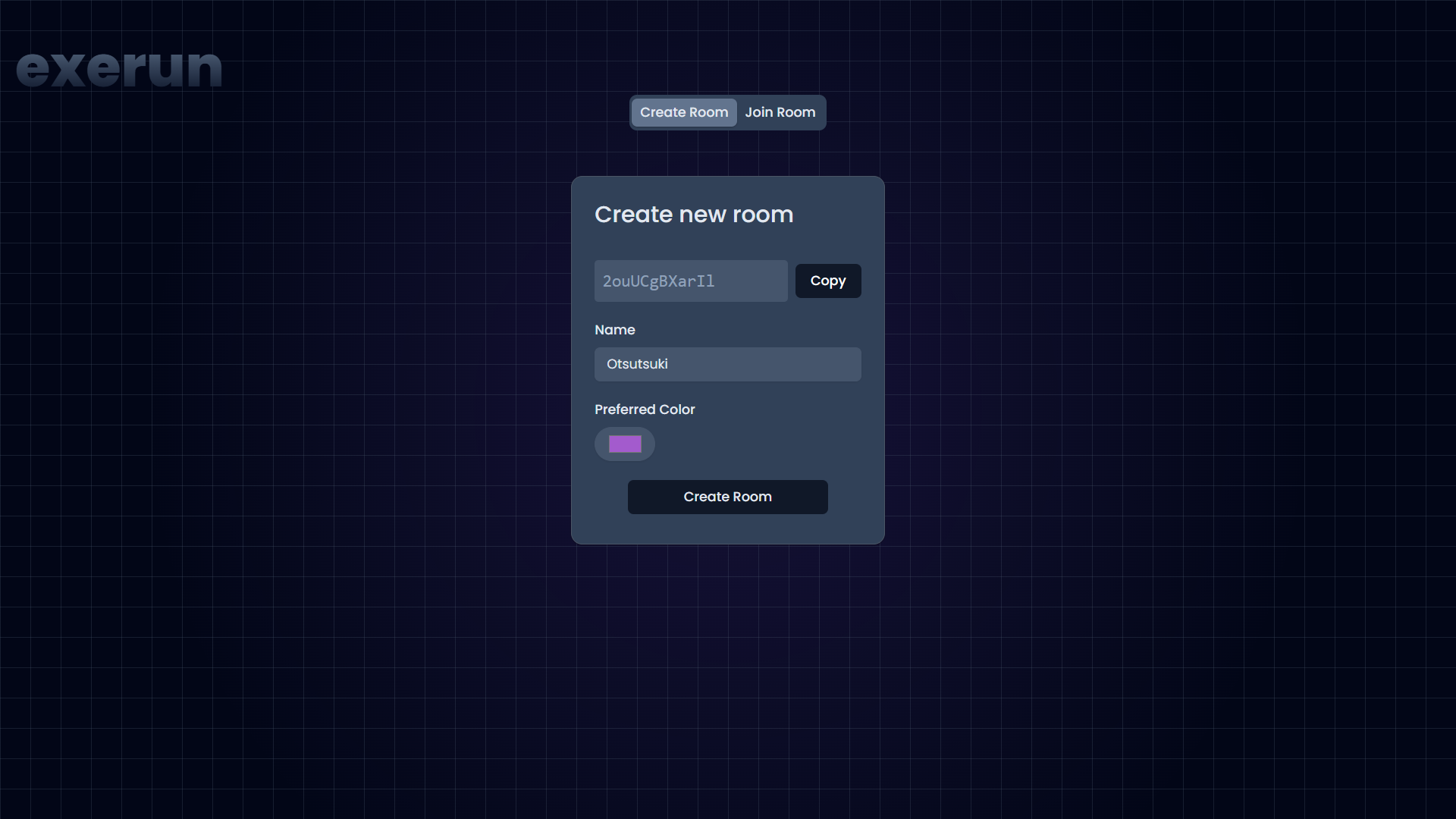 Exe Run Landing Page