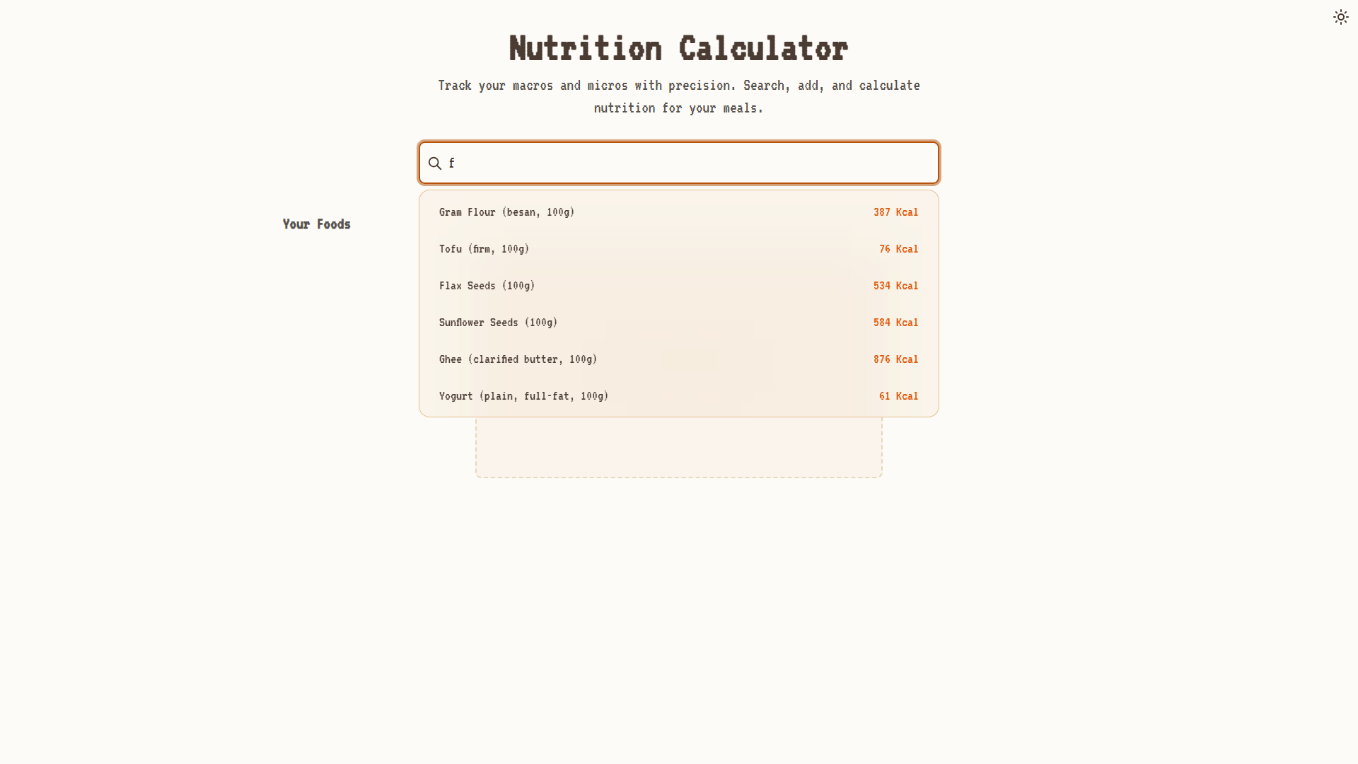 Pro Tracker Search Bar